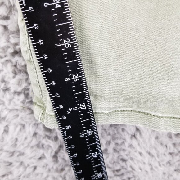 Lane Bryant Jeans Womens 28 Green High Rise Boyfriend Stretch *Read* - Picture 7 of 15